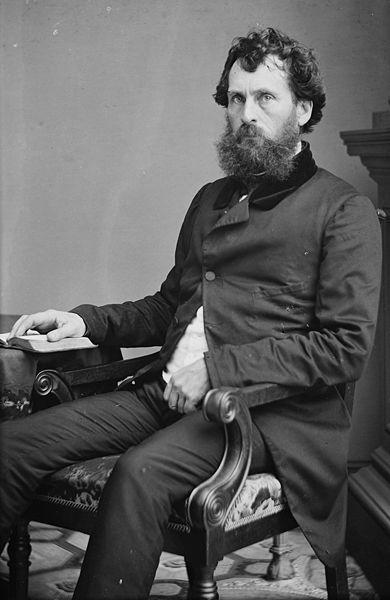 Black and white photo of John Bigelow, from the Brady-Handy Photograph Collection