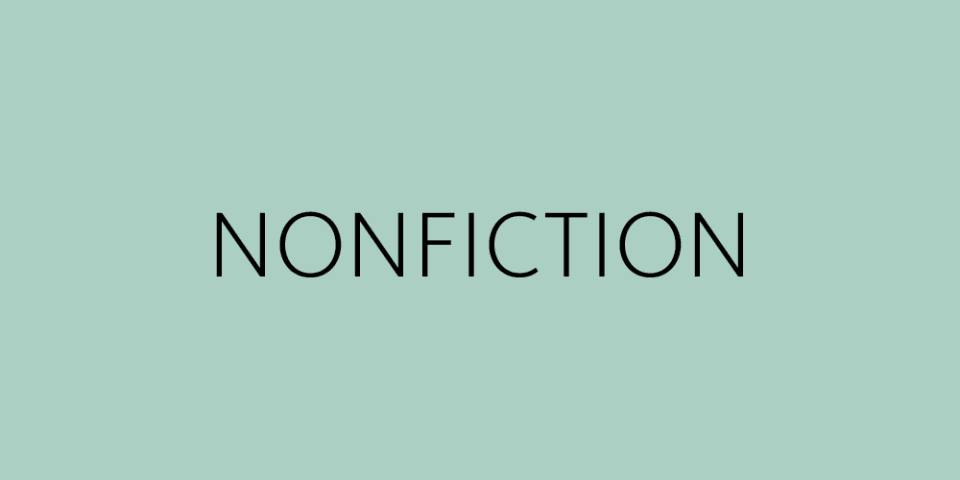 Text reads: Nonfiction