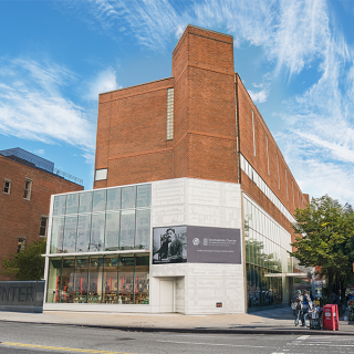 Photograph of the Schomburg Center's exterior facade