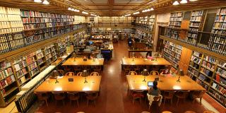 Interior of the Art & Architecture Collection.