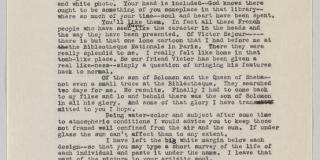 August 11, 1937 Letter from Albert Alexander Smith to Arturo Alfonso Schomburg