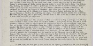 Jan 18, 1936 Letter written from Arturo Schomburg to Albert Alexander Smith