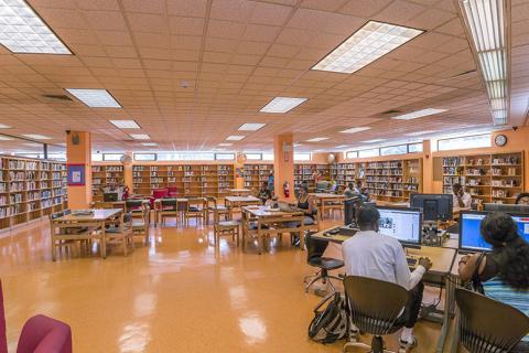 Interior view of Eastchester Library 