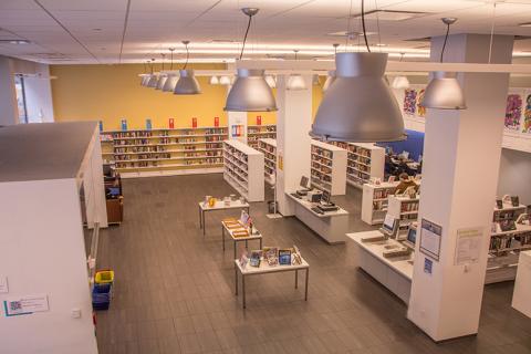 Interior view of Grand Central Library 