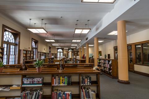 Interior of Hudson Park