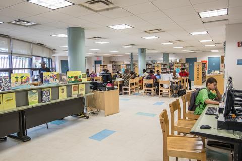 Interior view of Parkchester