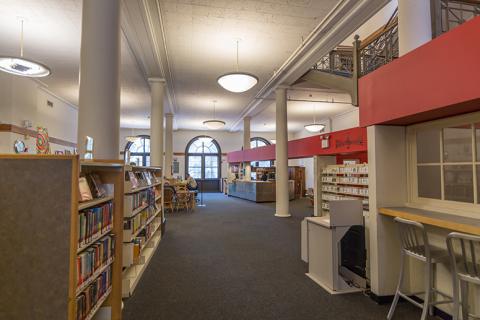 Interior view of Tompkins Square