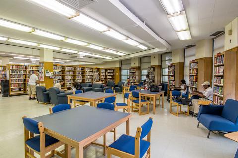 Interior view of Westchester Square