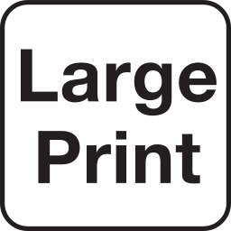 Large Print logo